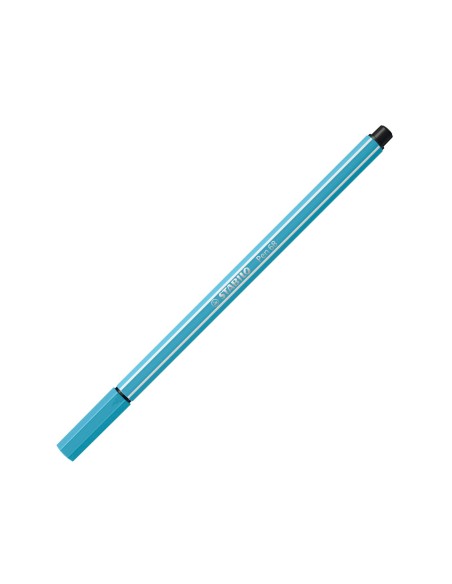  C/10 rotulador stabilo pen 68 azul celeste nº57 punta 1,omm 